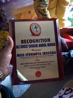 Quality Wooden Award X1