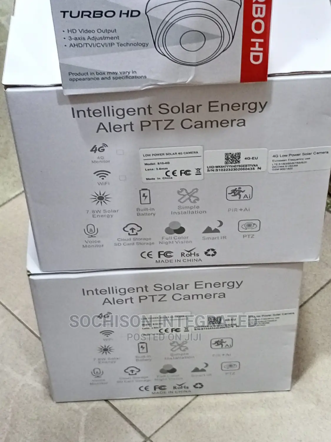 4g Sim Card PTZ Solar Camera