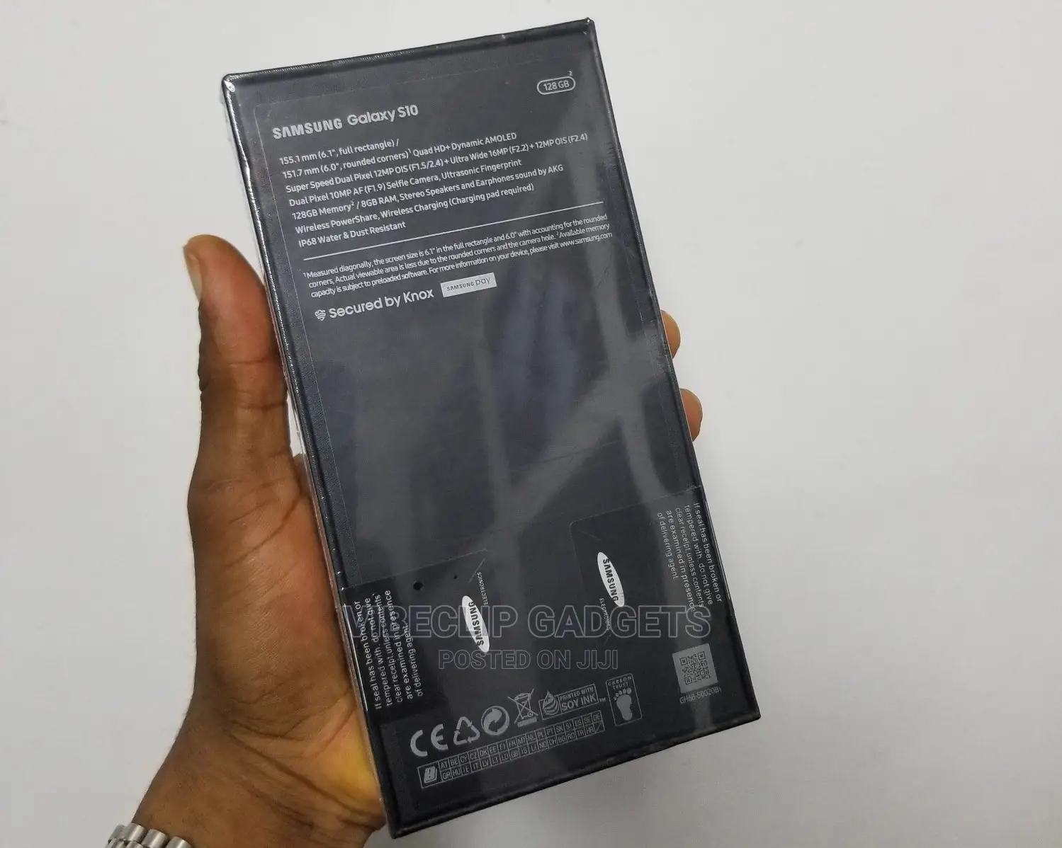 New Samsung Galaxy S10 128 GB Silver