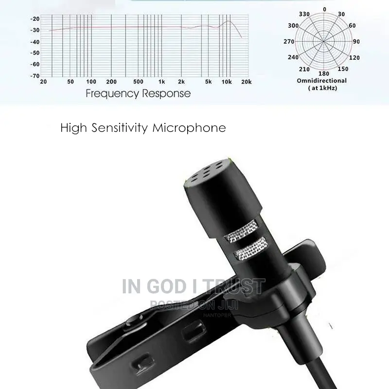 3.5mm Mini Lavalier Microphone