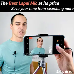 3.5mm Mini Lavalier Microphone