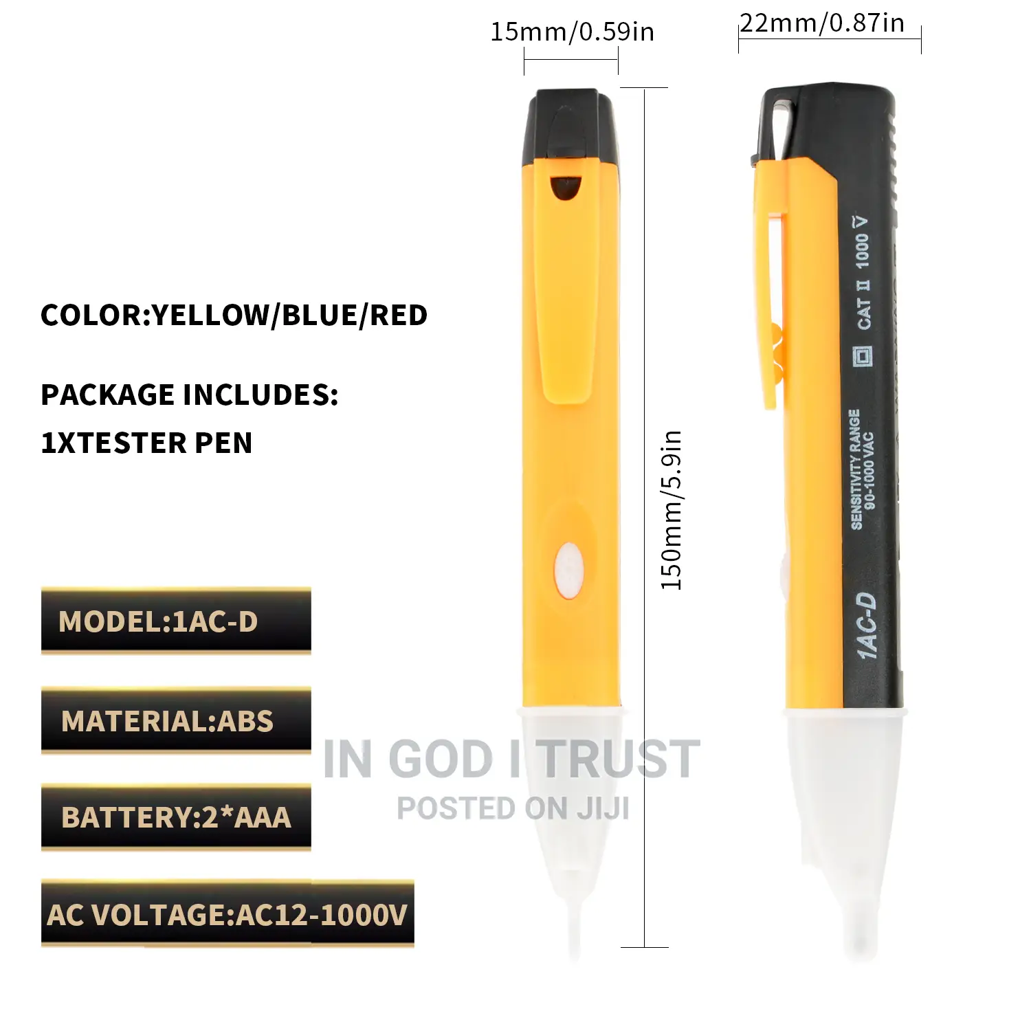 Voltage Detection 90-1000v Pen Electric Indicator