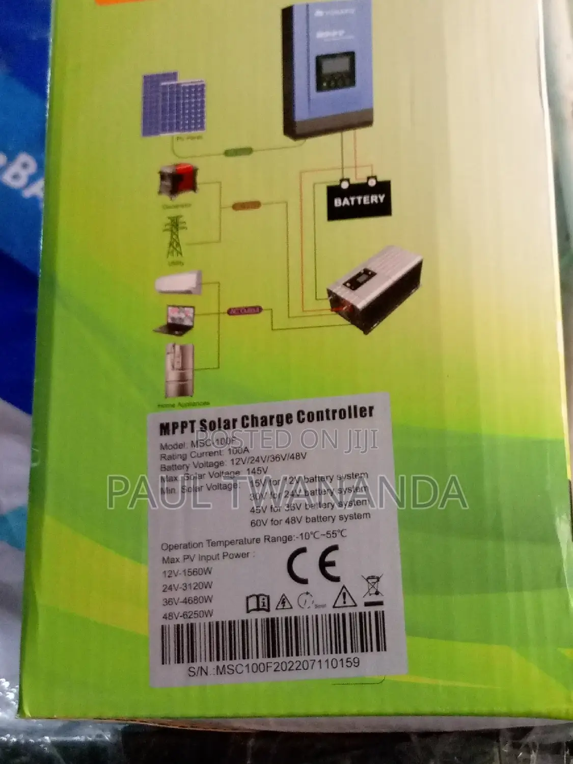 100A MPPT Yohako Charge Controller