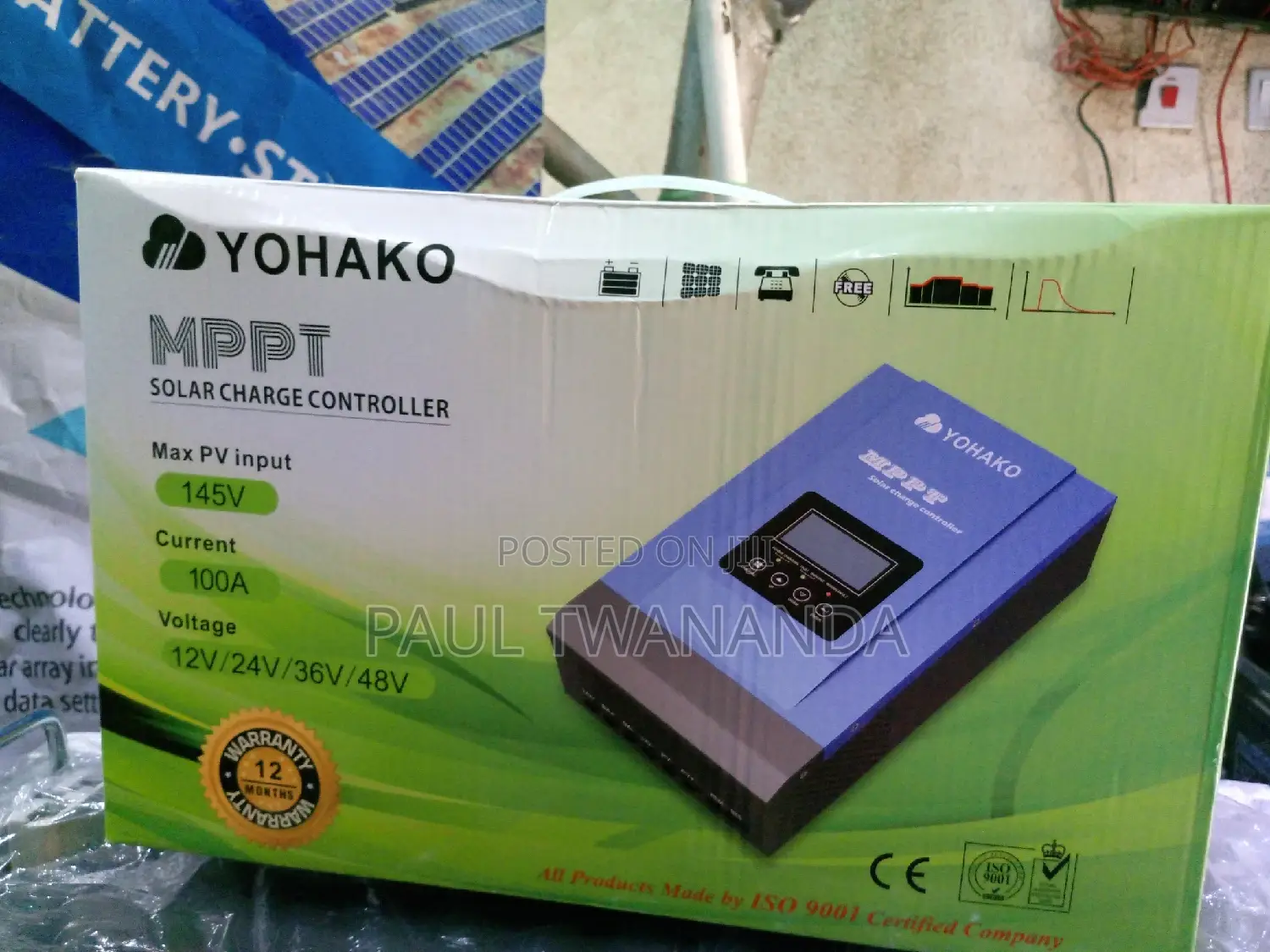 100A MPPT Yohako Charge Controller