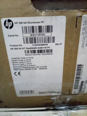 New Desktop Computer HP 4GB Intel HDD 1T