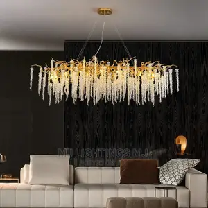 Creative Branch Lustre Crystal LED Chandelier Light.