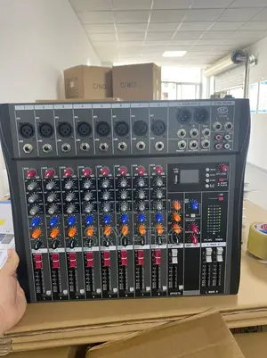 Original 8-Channels Mixer With 2-Group Bluetooth, Usb, Aux