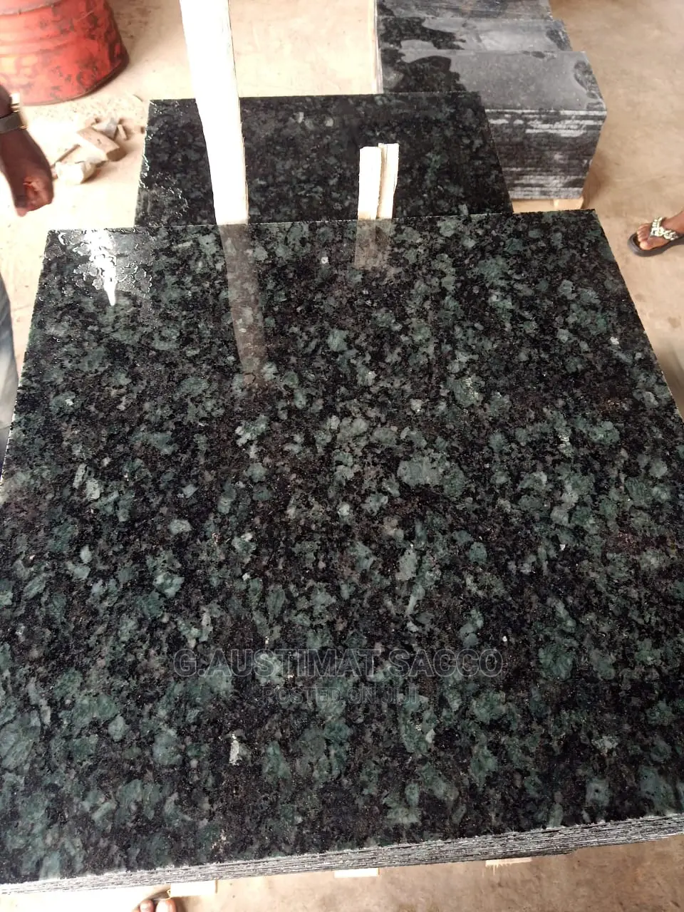 Blue Peal Marble 2cm Thick