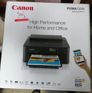 Canon Ts705 Printer With Id Card Tray