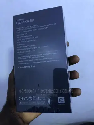 New Samsung Galaxy S9 64 GB Black