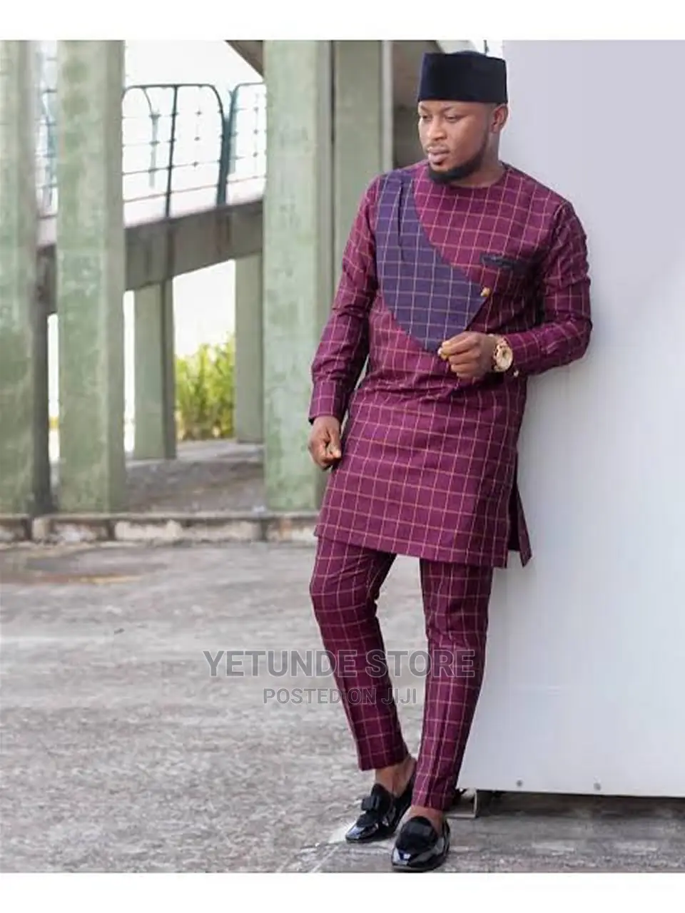 Wine Colour Native Style for Men