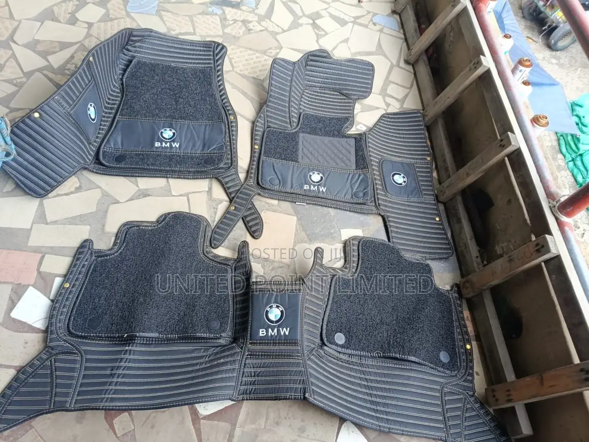 BMW Customized Double Layer Leather Footmat