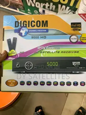 Free to Air Satellite Decoder Dish and Accessories
