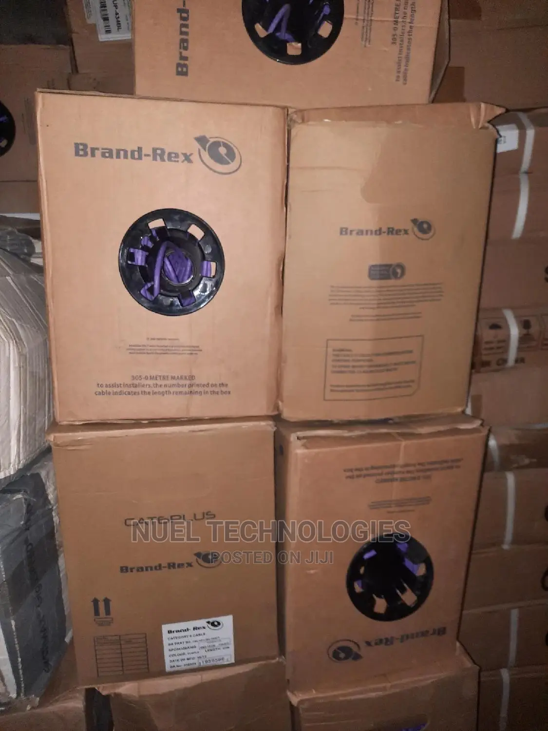 Brandrex Cat 6 Pure Copper Cable