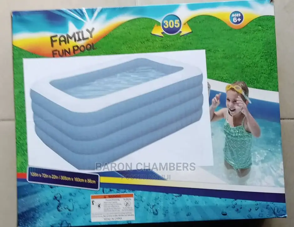Inflatable Pool 7ft X 6ft X 29 "