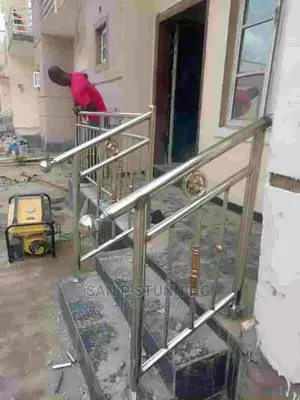 Entrances Stainless Handrail