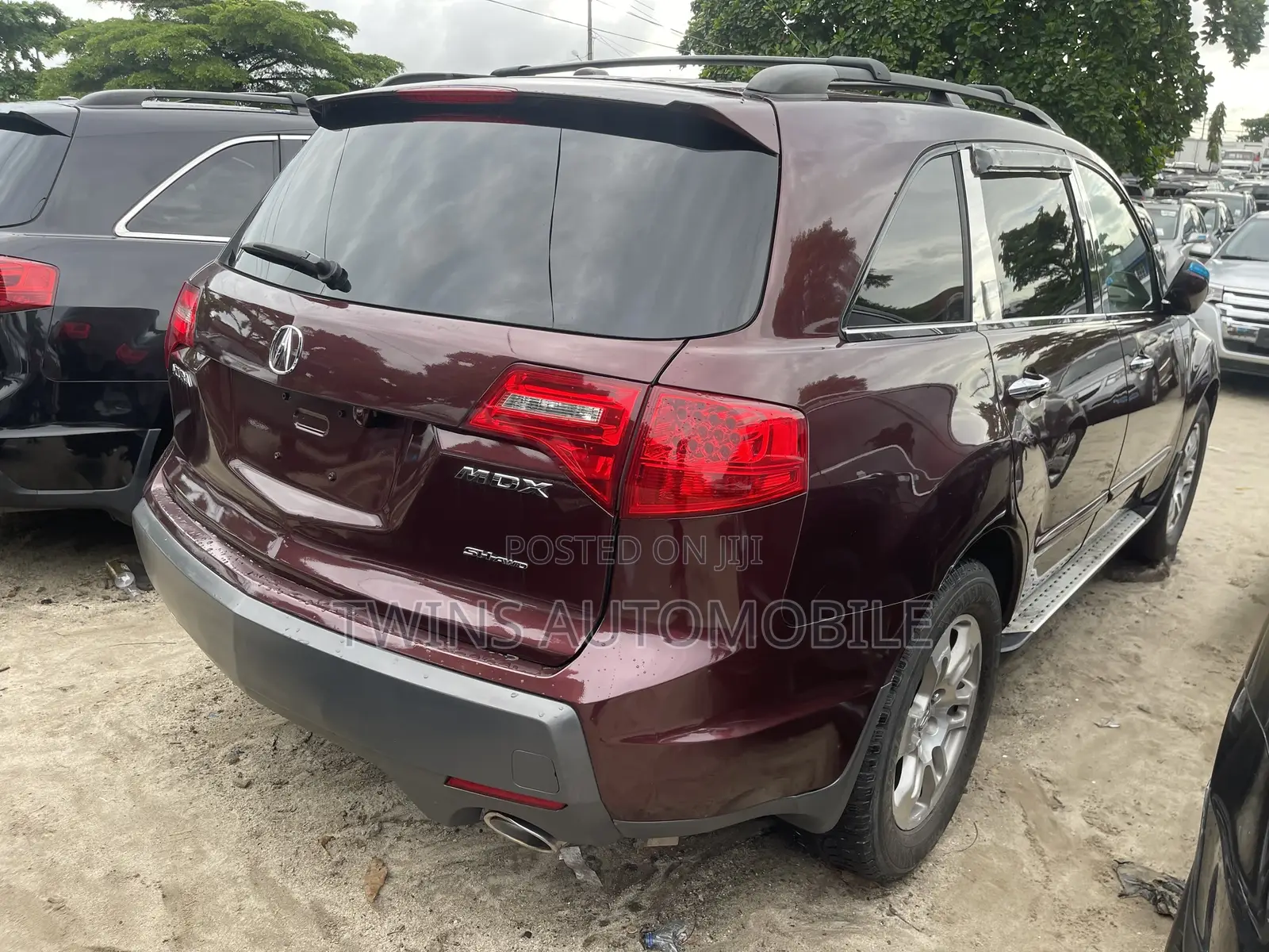 Acura MDX 2008 Red