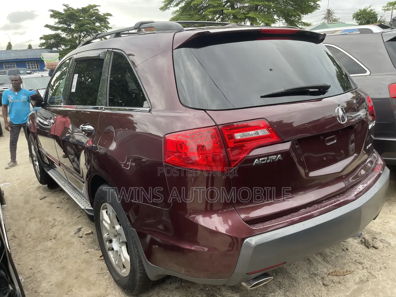 Acura MDX 2008 Red