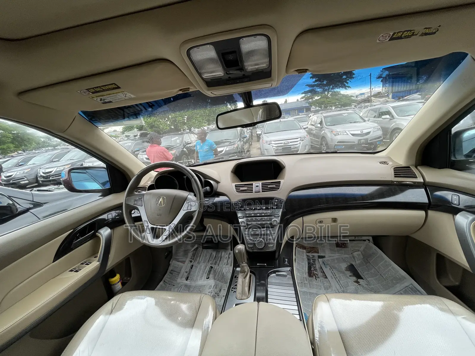 Acura MDX 2008 Red