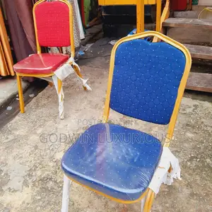 Blue Church Chairs