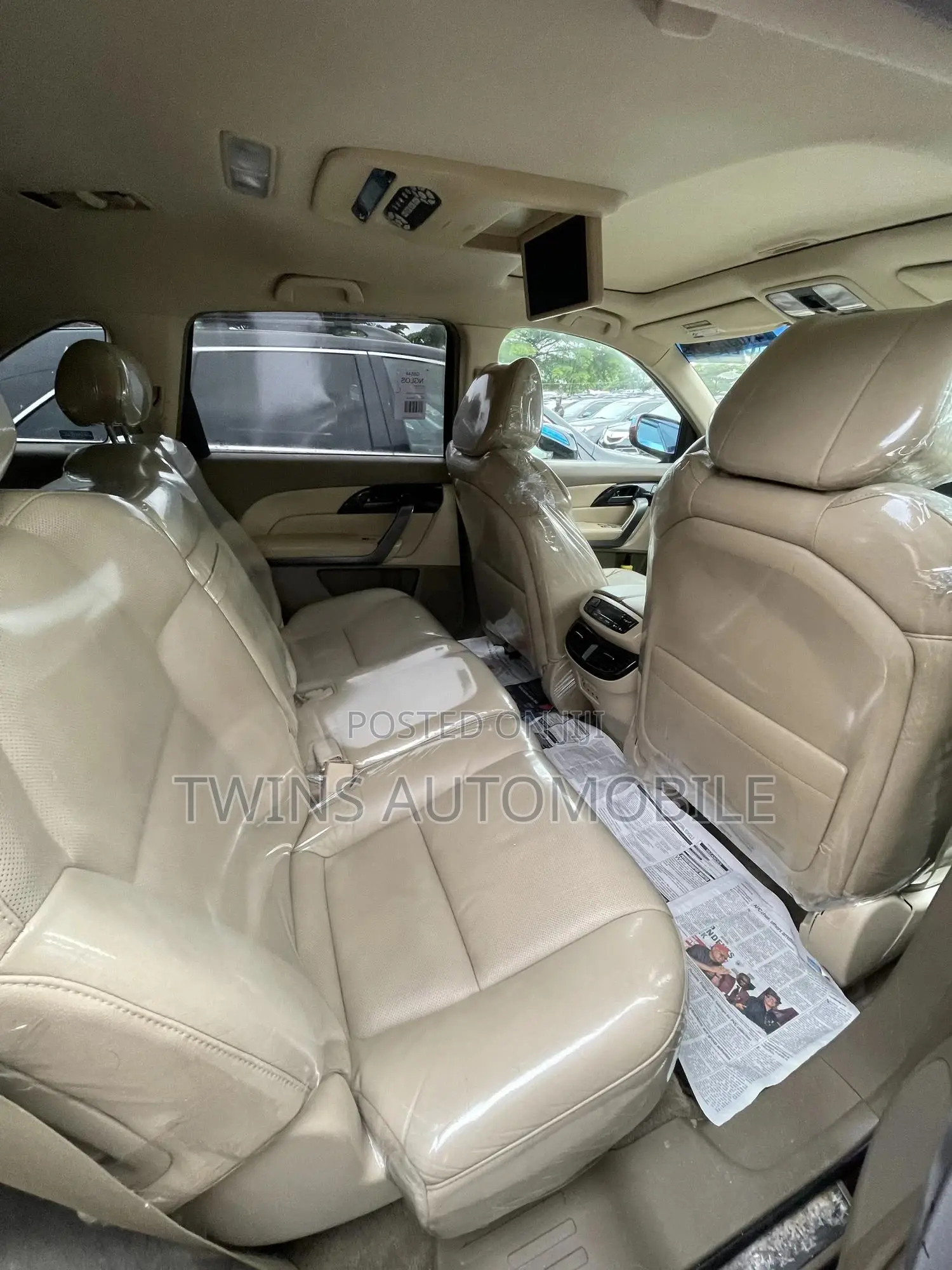 Acura MDX 2008 Red