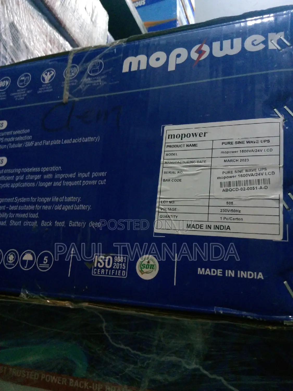 Mopower 1.6kva