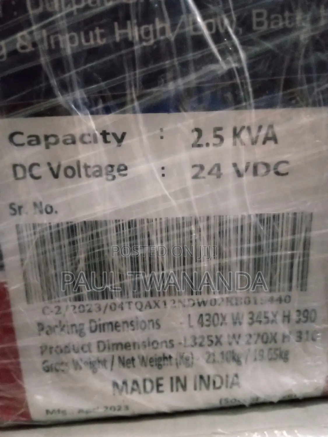 Soccer Power 2.5kva