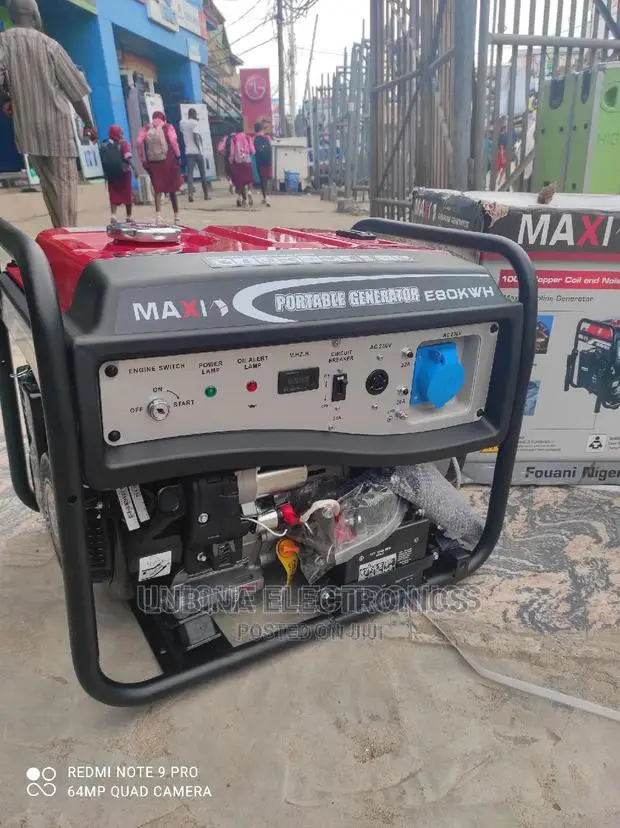 Brand New Maxi 5.5kva Generator✓100% Full Copper✓Key Start✓
