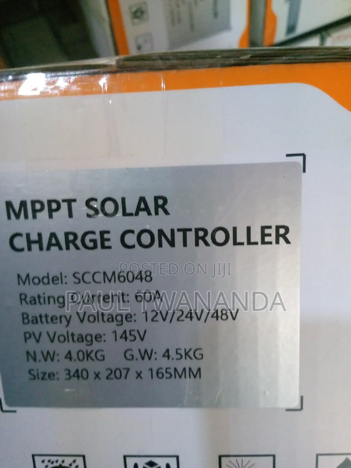 Felicity 60A MPPT Charge Controller