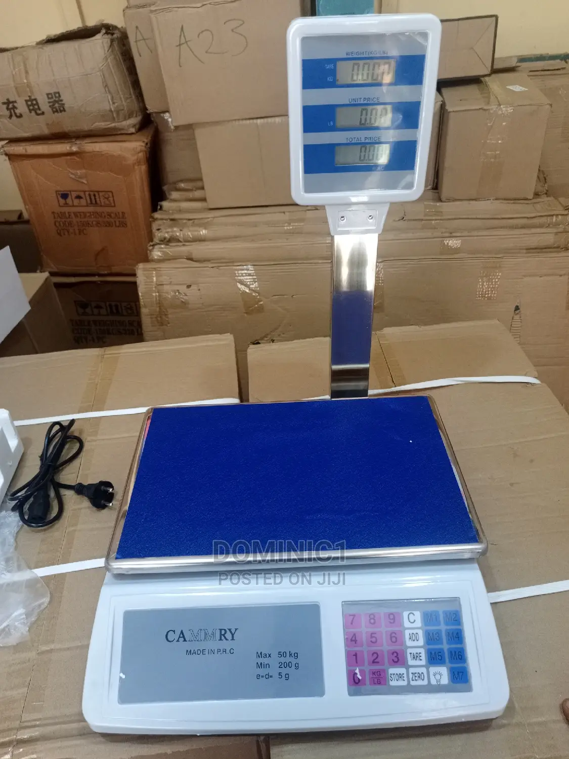 50kg Table Scale Cammry