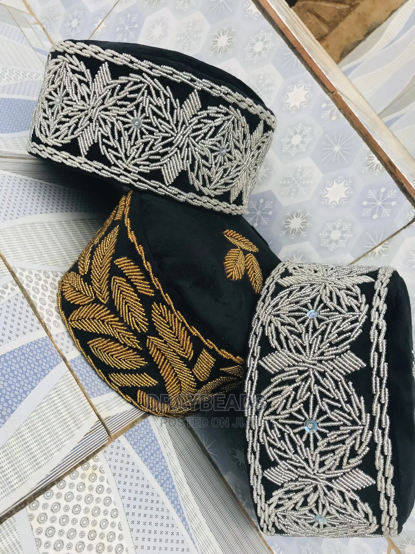 Beaded Caps