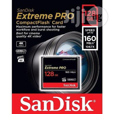 Sandisk Extreme Pro 128gb Compactflash Memory Card Udma 7