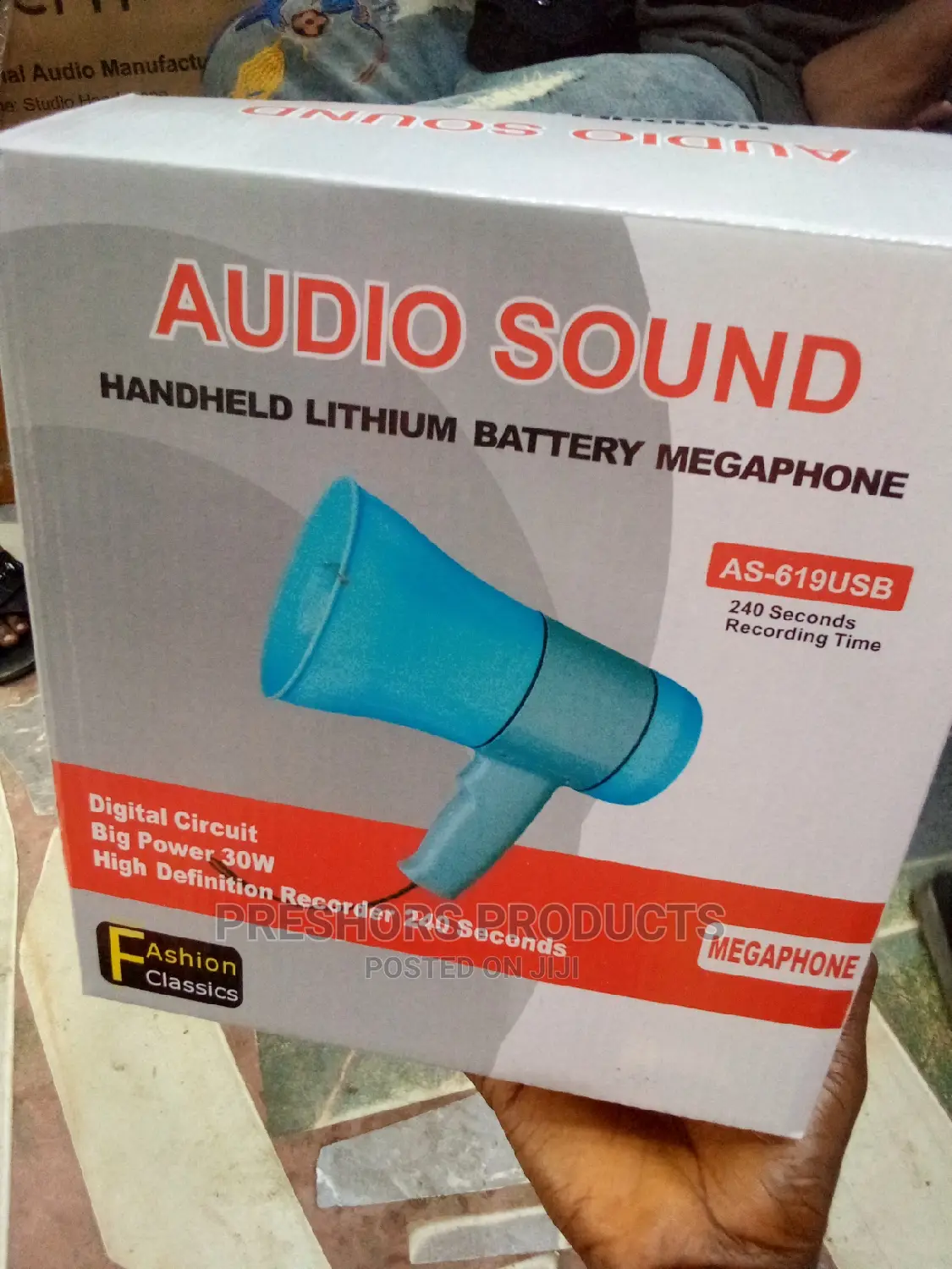 Handheld Megaphone 30 Watts