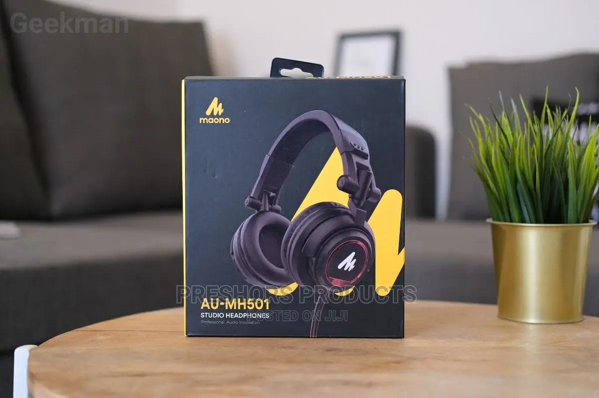 Au-Mh501 Professional DJ Studio Wire Headohone