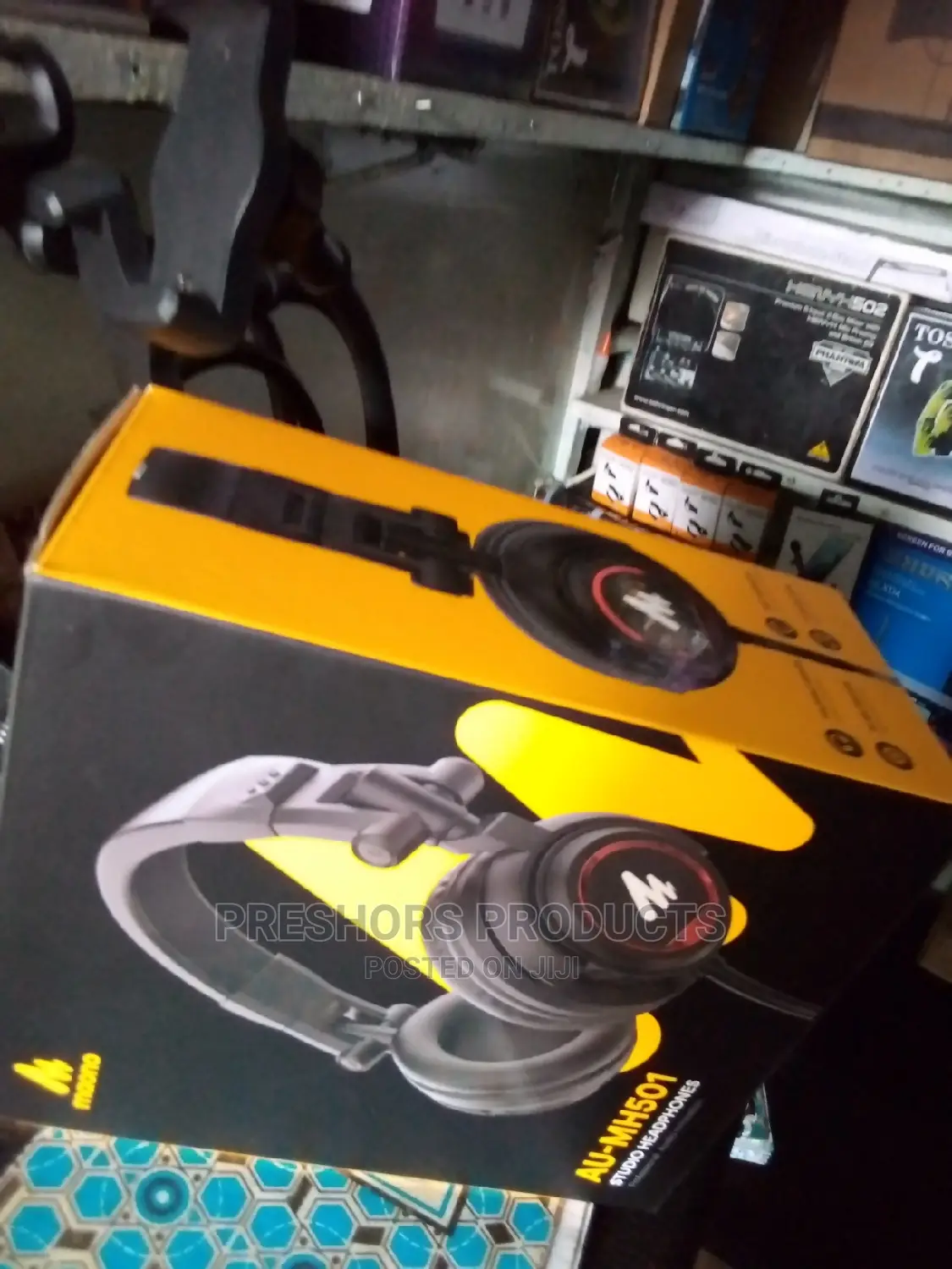Au-Mh501 Professional DJ Studio Wire Headohone