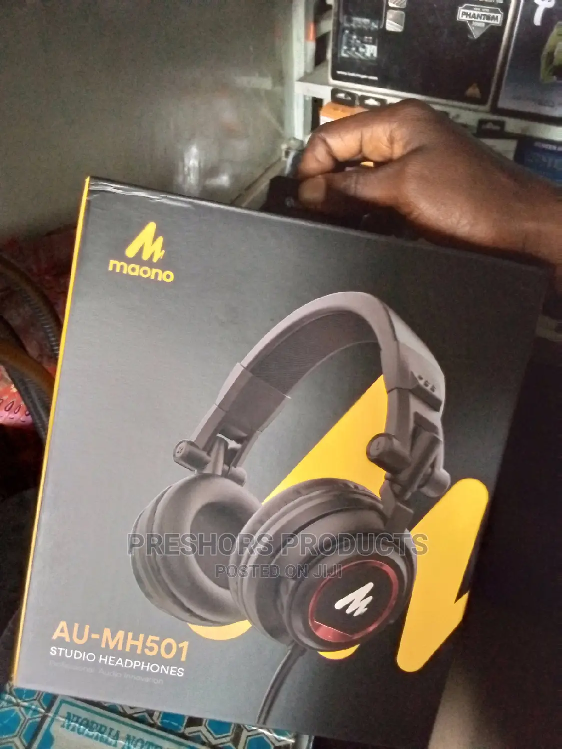 Au-Mh501 Professional DJ Studio Wire Headohone