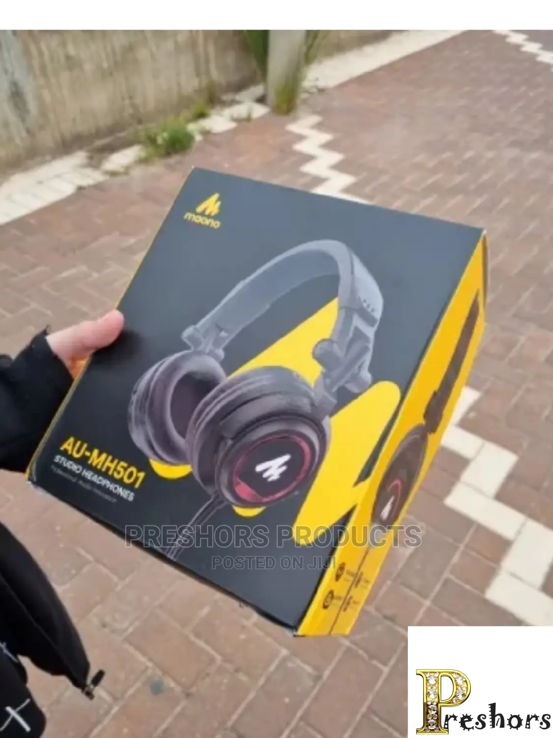 Au-Mh501 Professional DJ Studio Wire Headohone