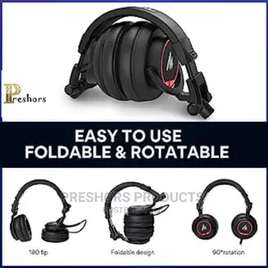 Au-Mh501 Professional DJ Studio Wire Headohone