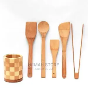 Wooden Spatula Spoons Set
