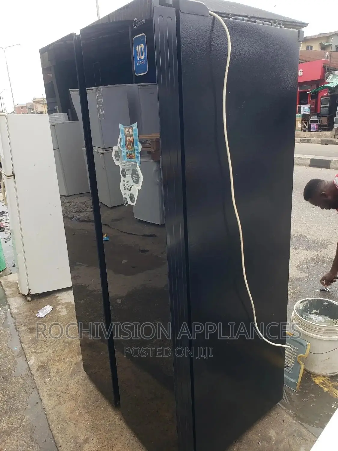 Midea Side by Side Refrigerator Bible Door Fridge