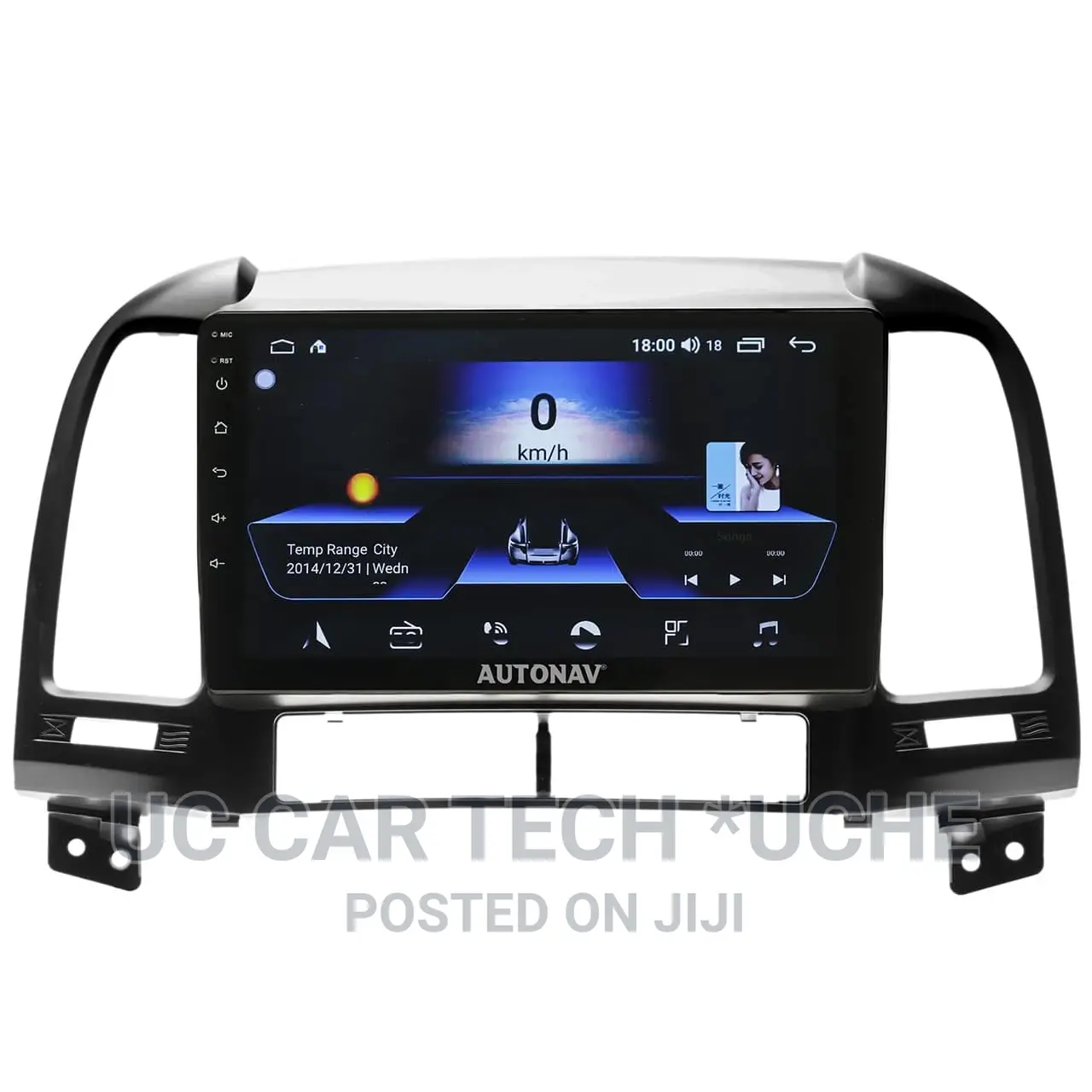 Hyundai Santa Fe 2012 Android Screen