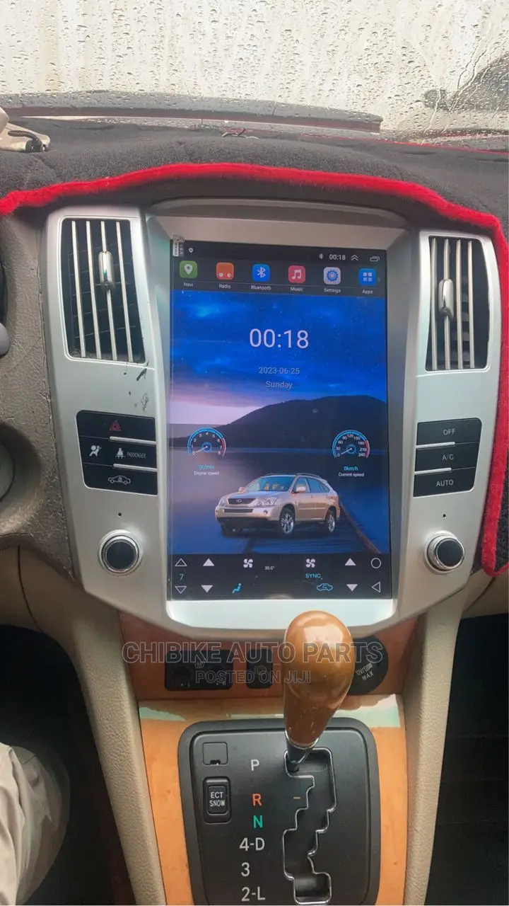 Rx330 Tesla Android Navigation Screen