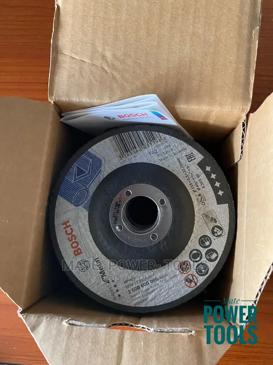 Bosch for Metal Cutting Discs With Depressed Centre 115mm