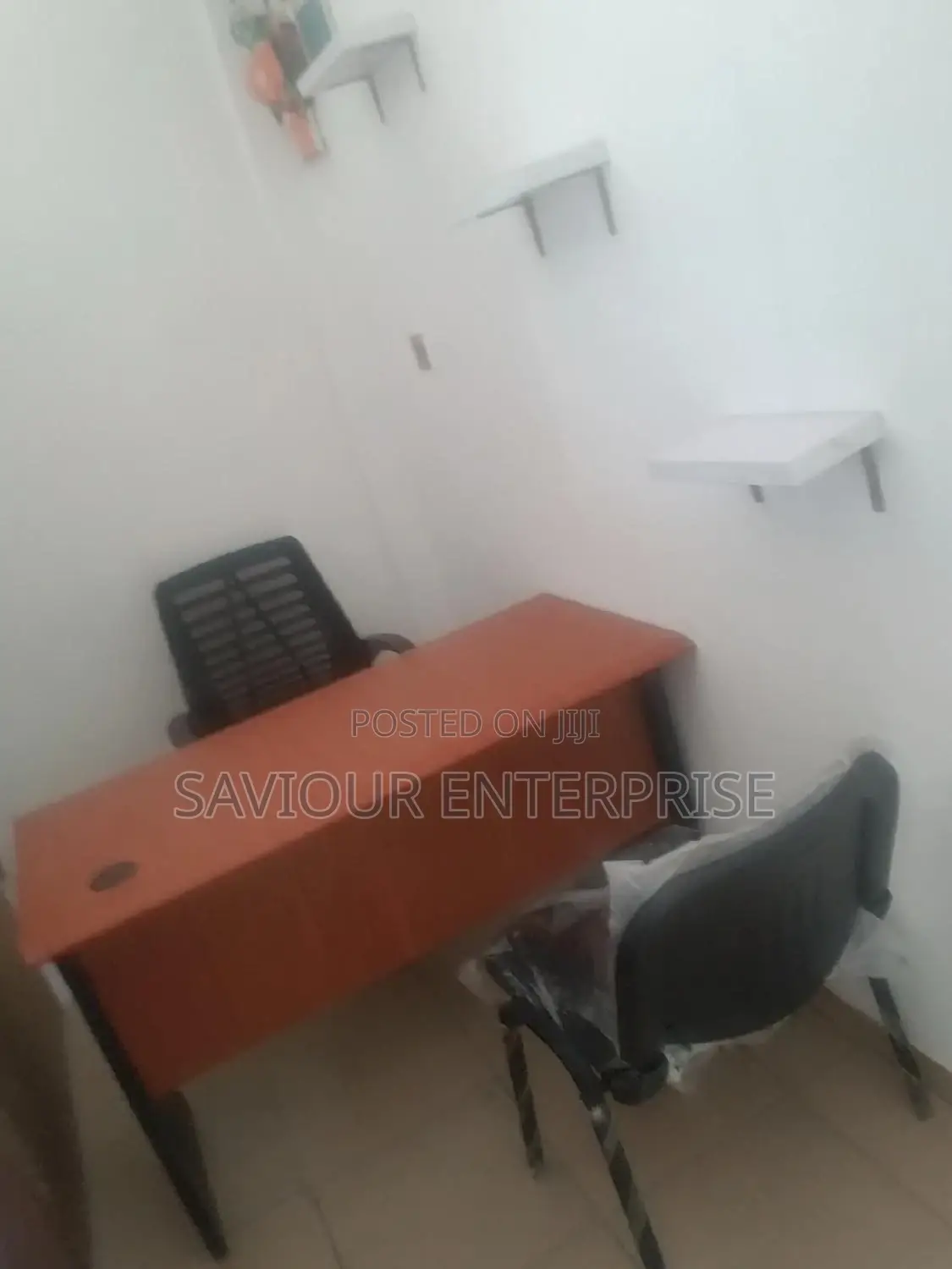 Office Table and Chair Plus Visitors Chair