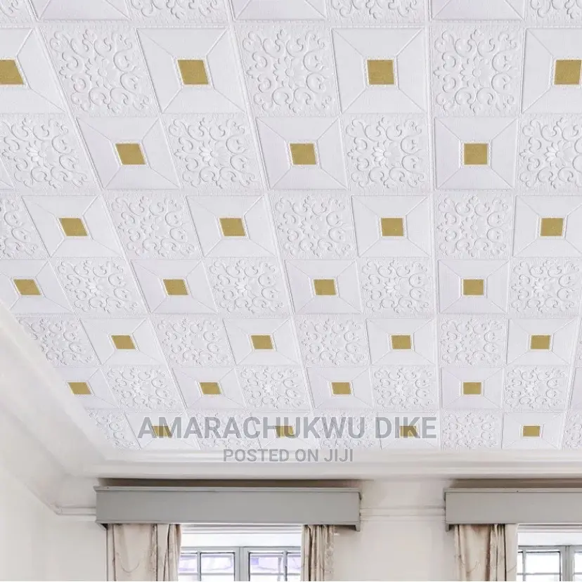 3d Quality Foam Self Adhesive Ceiling Panel Sticker