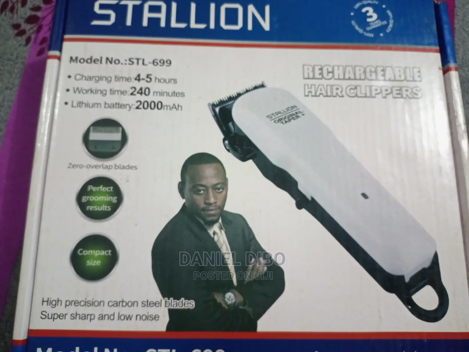 Stallion Rechargeable Clipper