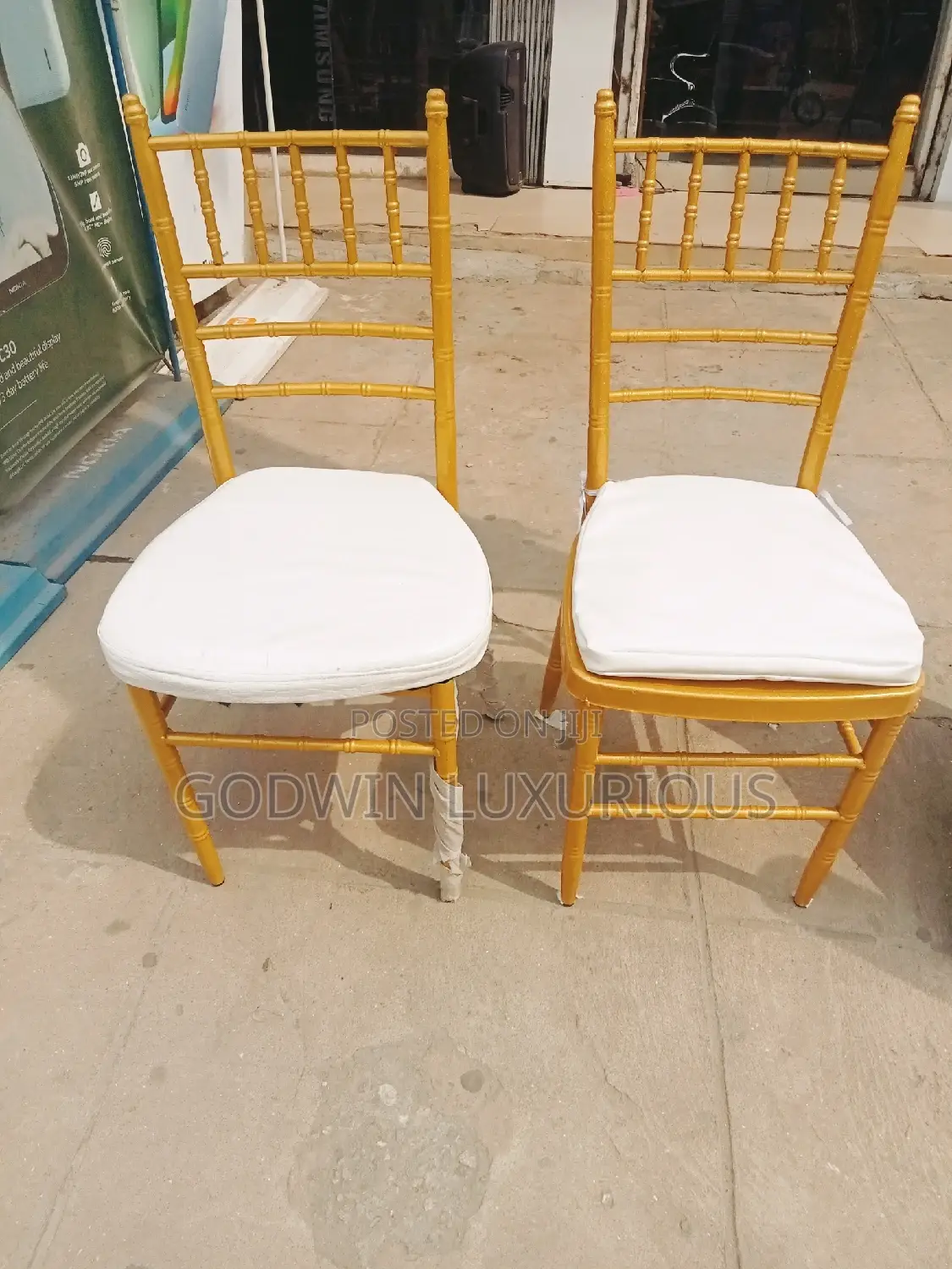 Gold Chairs for Event