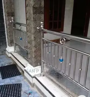 Classic Silver Handrail Design. Lovely and Elegant
