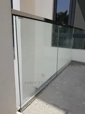 Glass Rail Design for Balcony and Lobby.