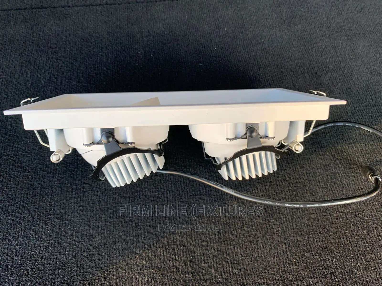 Double Downlight Slim Gimble Tiltable 2 X 9W